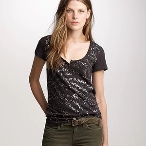 J.Crew Sparkle Wave Henley